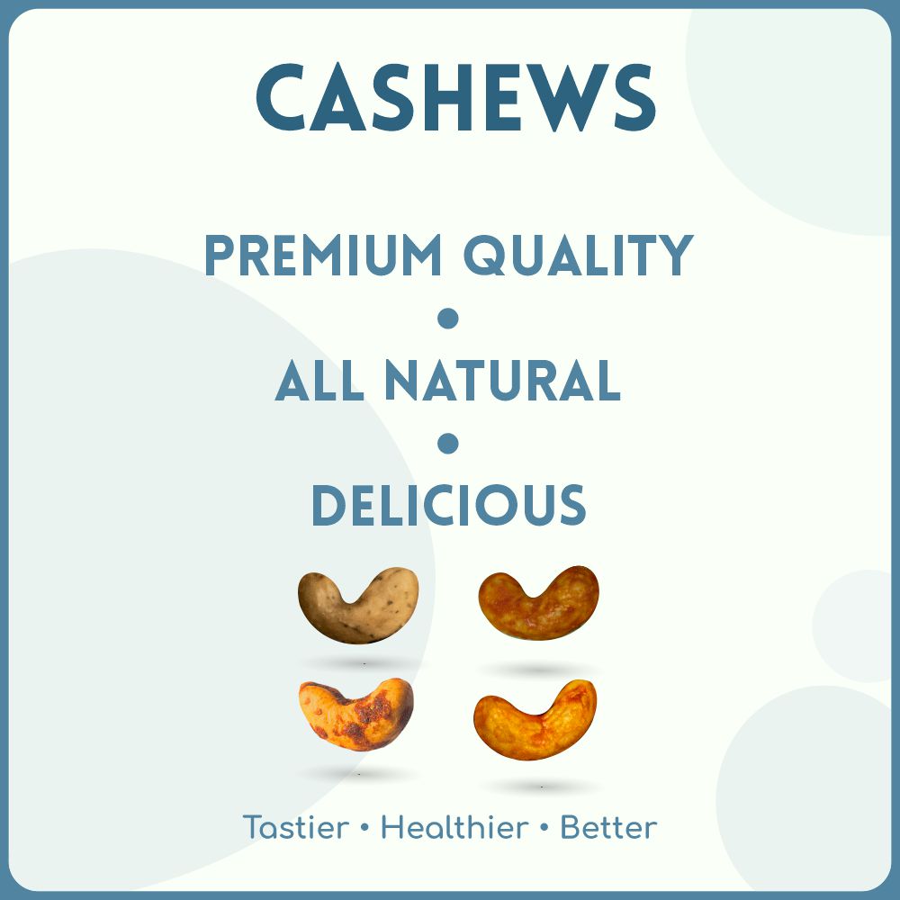 alcoeats Cashews In the Jar - Premium Quality