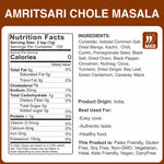 alcoeats Amritsari Chole Masala- Nutrition