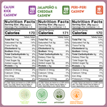 alcoeats Cashews in the Bag- Nutrition