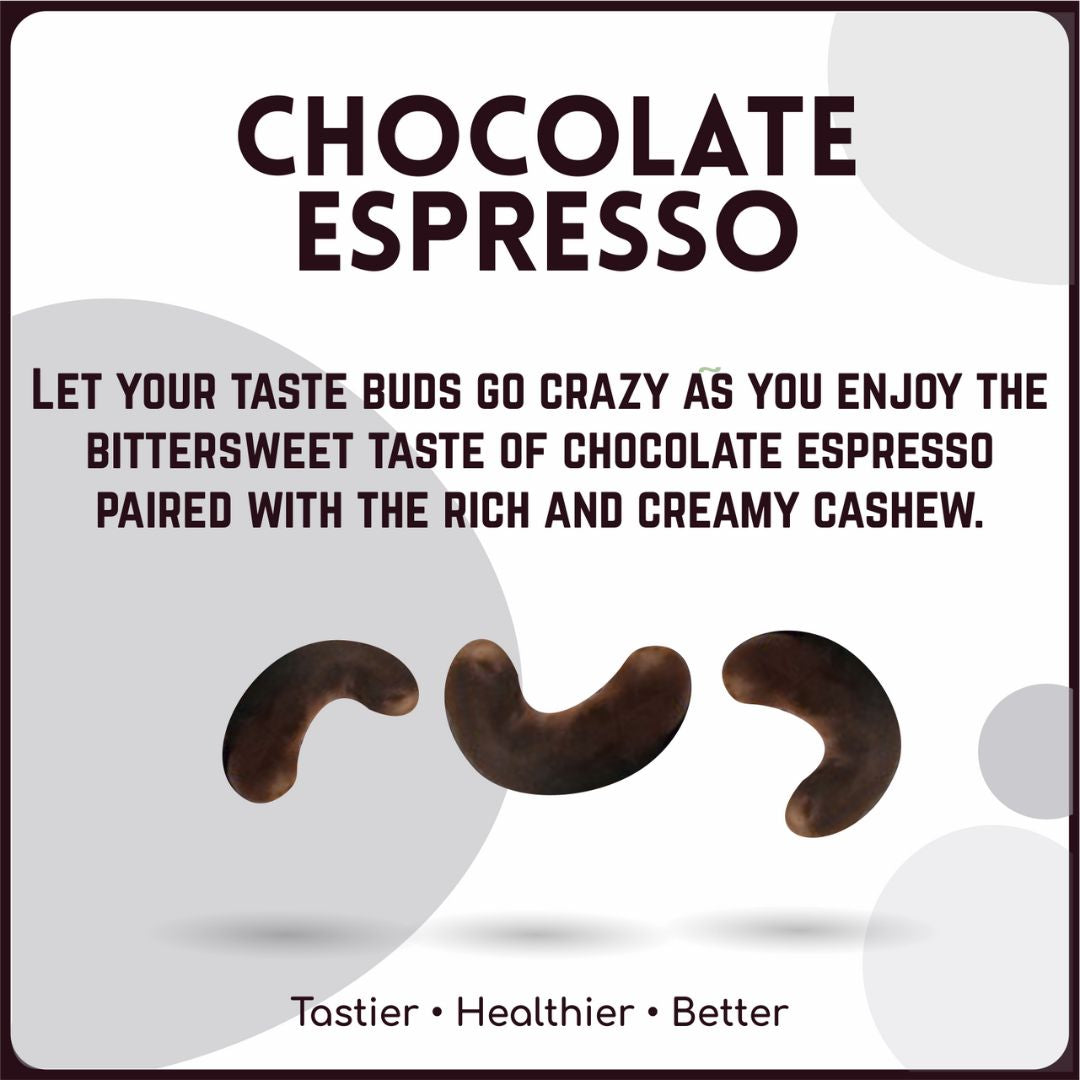 Chocolate Espresso Cashews