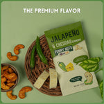 alcoeats Jalapeno & Cheddar Cashews- Real Image