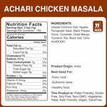 alcoeats Achari Chicken Masala-Nutrition