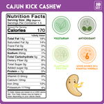 alcoeats Cajun Kick Cashews- Nutrition