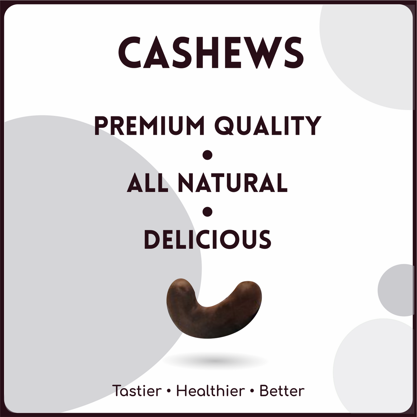 alcoeats Mi Amore Chocolate Espresso Cashews  Premium Quality