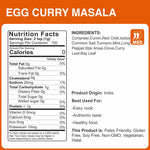 alcoeats Egg Curry Masala-Nutrition