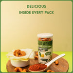 alcoeats Jalapeno & Cheddar Cheese Cashews-Real Image