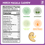 alcoeats Sour Cream & Onion Cashews - Nutrition