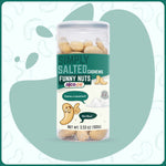 alcoeats Simply Salted Cashews - Jar 3.53 oz