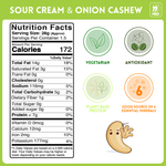 alcoeats Sour Cream & Onion - Nutrition