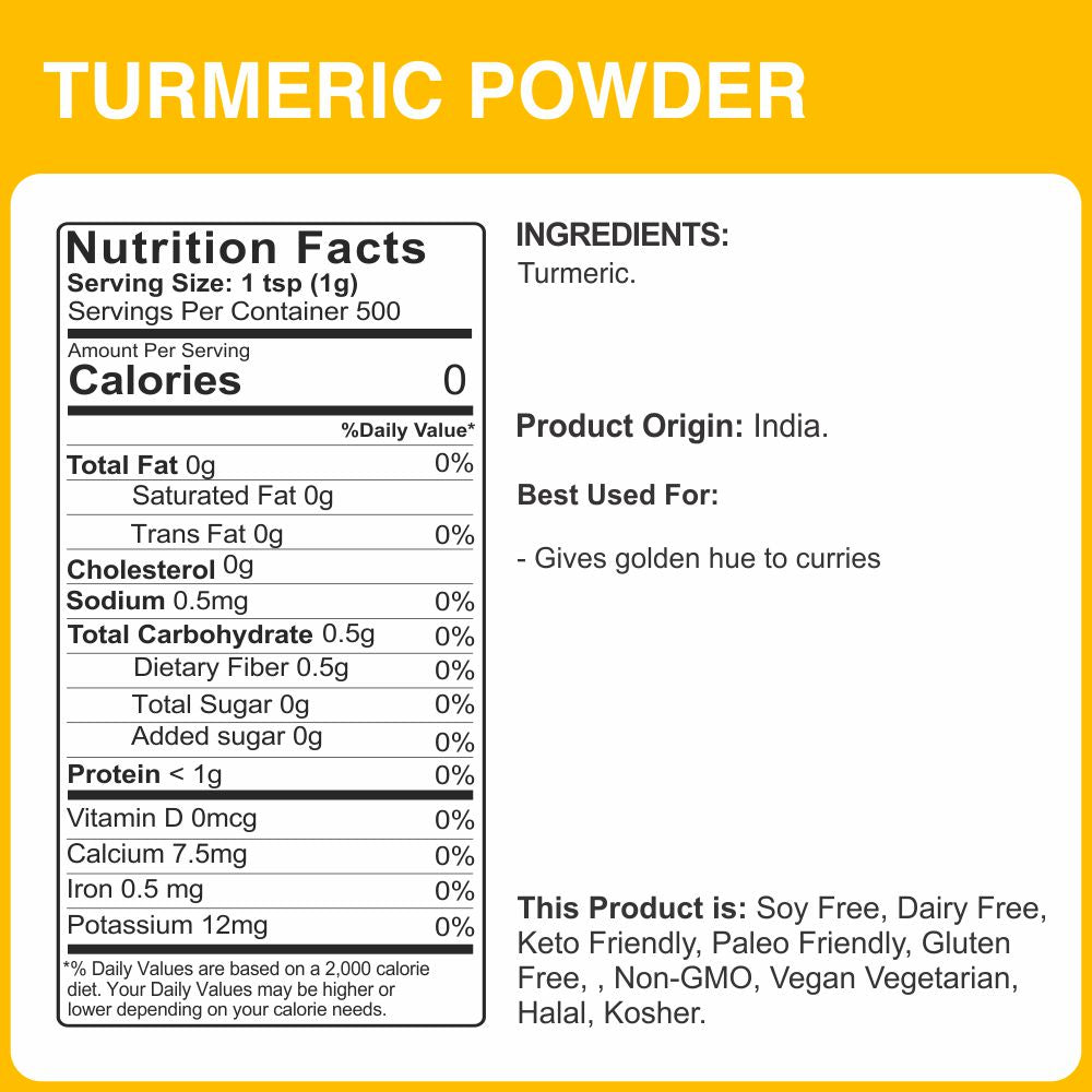 turmeric root powder