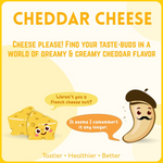 alcoeats Cheddar Cheese Cashews- tastier