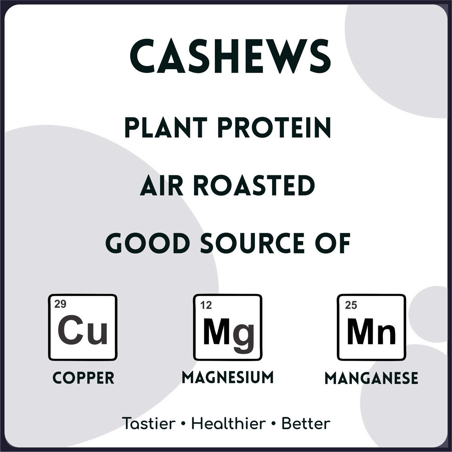 alcoeats Variety Pack Cashews- Plant Protein